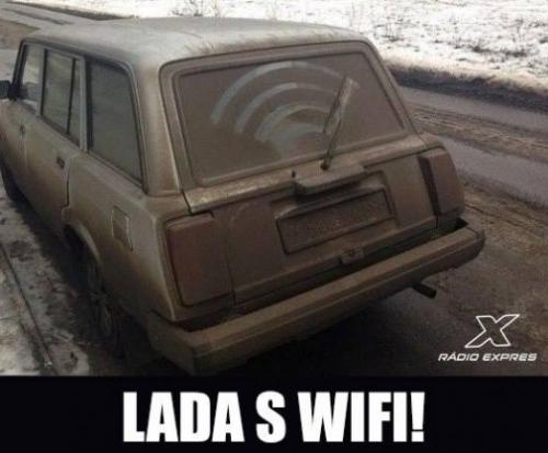  Lada s WiFI! 
