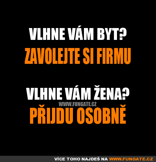  Vlhne vám byt 