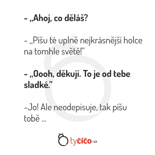  Ahoj, co děláš 