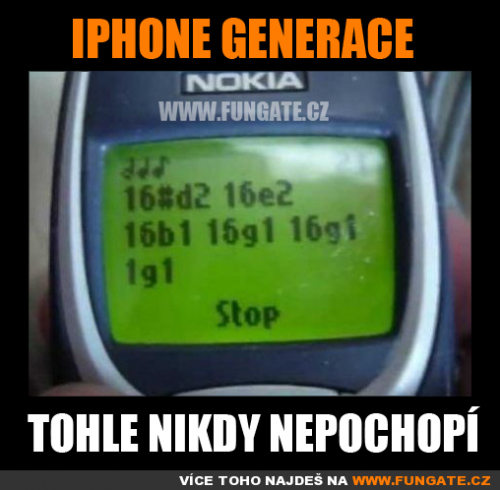  iPhone generace 