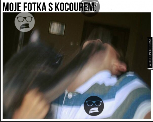  Fotka s kocourem 