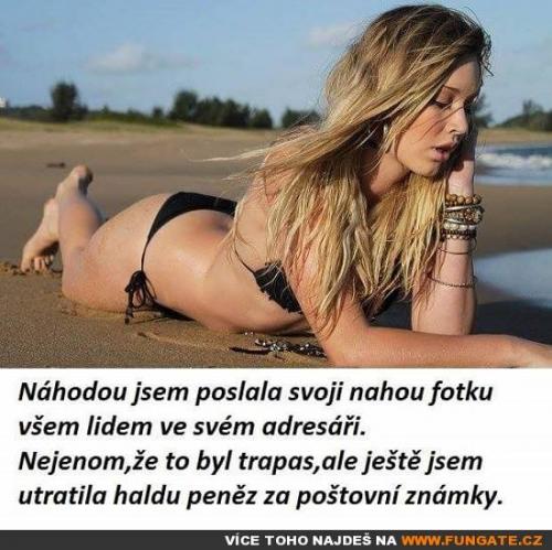  Náhodou jsem poslala svoji nahou fotku 