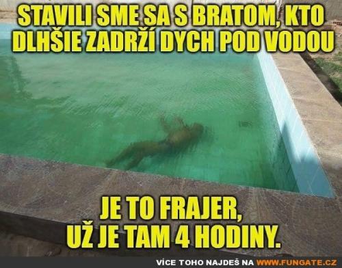  Vsadil jsem se s bratrem, kdo 