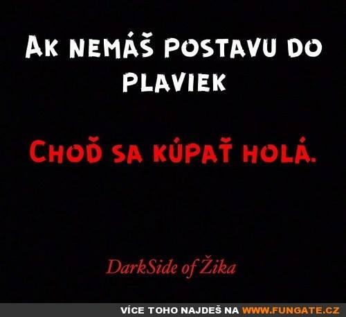  Pokud nemáš postavu do plavek 