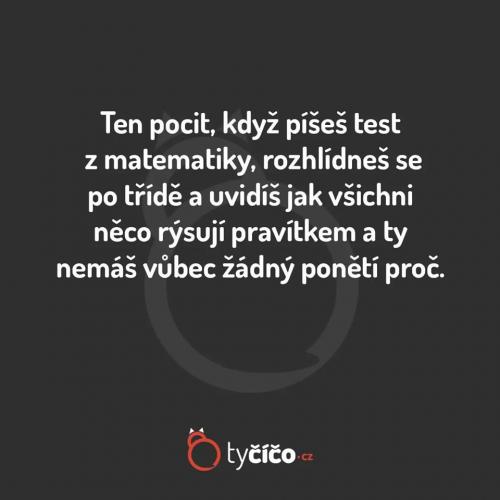  Test z matiky 