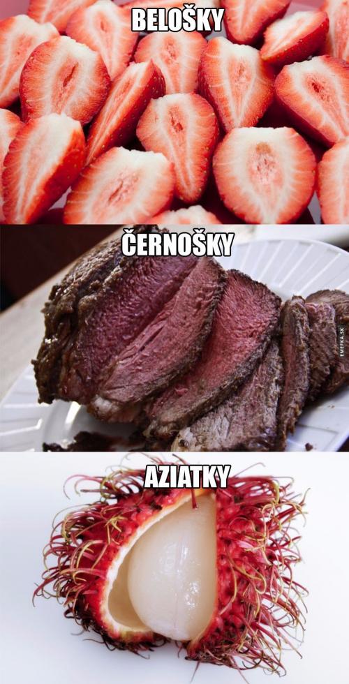 Bělošky, čenošky, asiatky