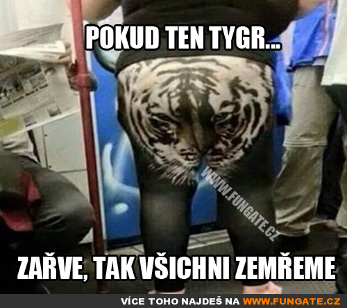  Pokud ten tygr 