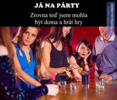  Já na party 