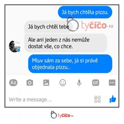  Štěstí je jen pizza 