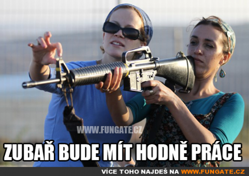  Zubař bude mít hodně práce 