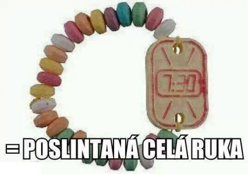 Poslintaná ruka