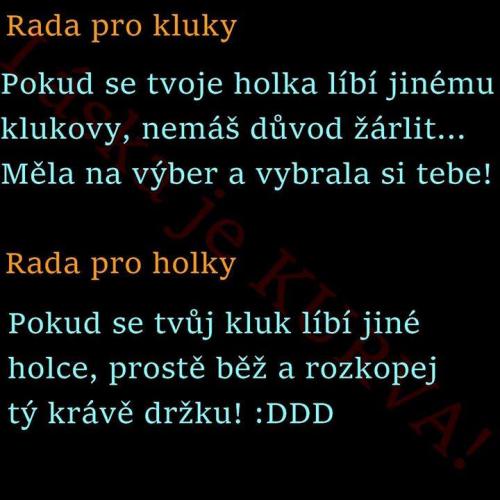 Rada pro kluky a holky