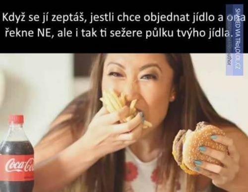  Ne, nechci jídlo 