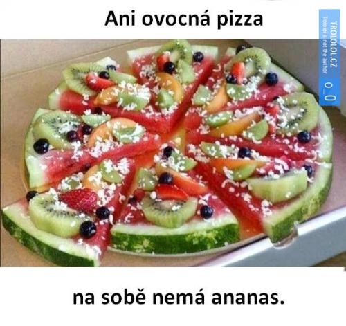  Ovocná pizza 