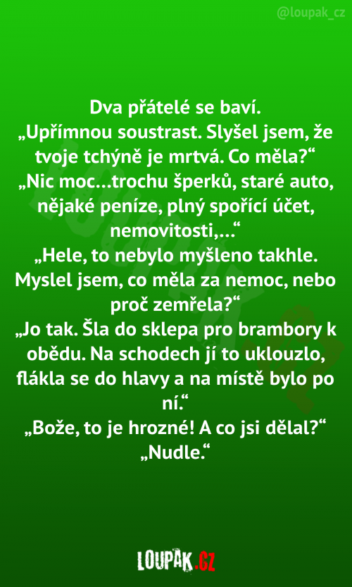  Baví se dva přátelé 