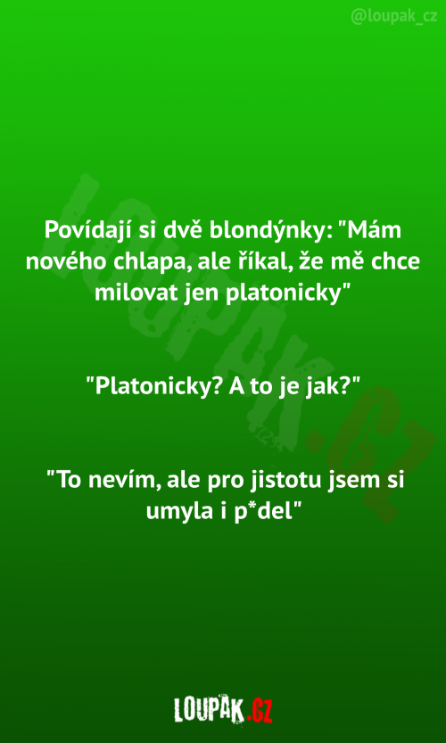 Povídají si dvě blondýnky