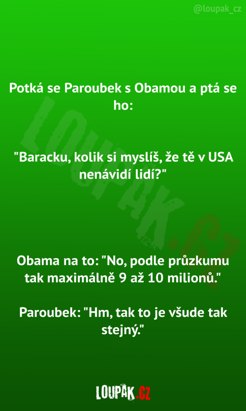  Paroubek se potká s Obamou 