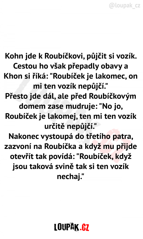  Kohn jde k Roubíčkovi 