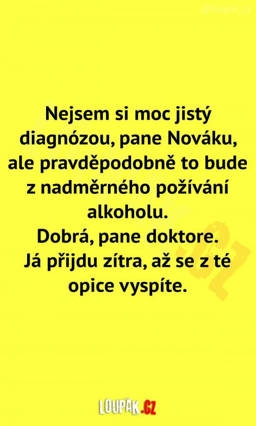  Diagnóza pana Nováka 