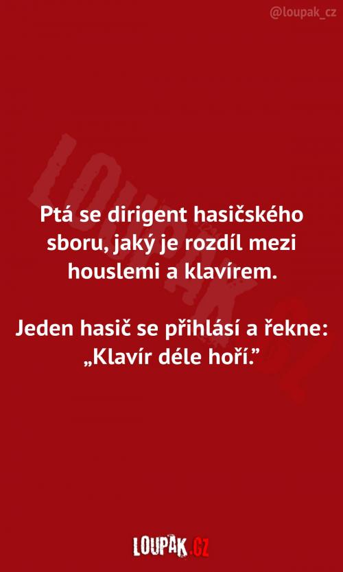  Rozdíl mezi houslemi a klavírem 