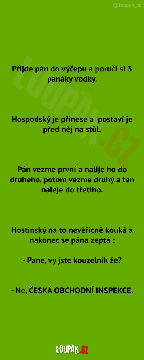  Přijde pán do výčepu 