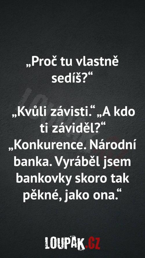  Proč tu vlastně sedíš 