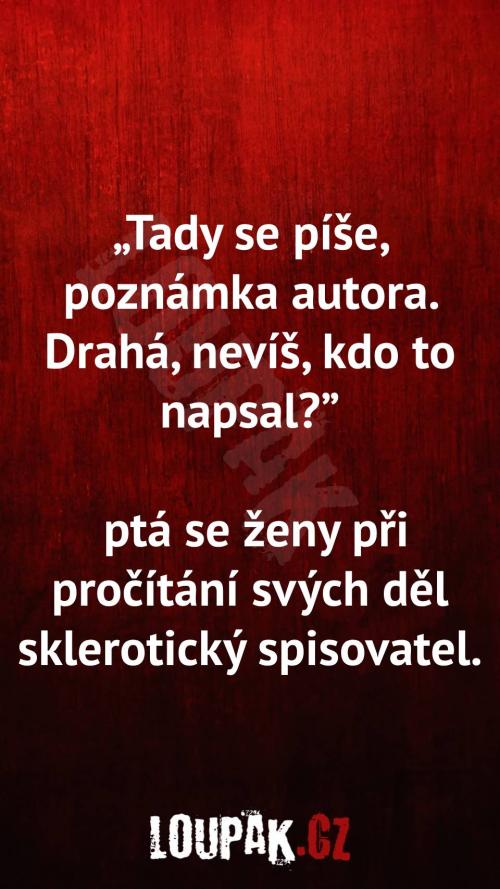  Jaká je nejlepší poznámka autora 