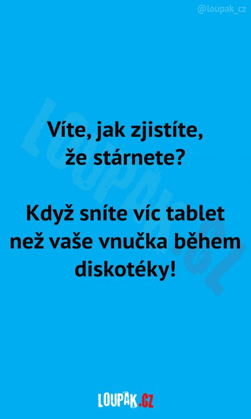  Jak zjistit, že stárnete? 