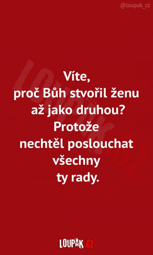  Dámy, není to nic proti, ale je to tak 