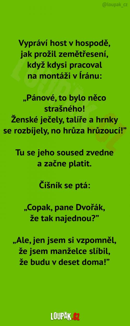 Příběh od pána, co prožil zemětřesení 