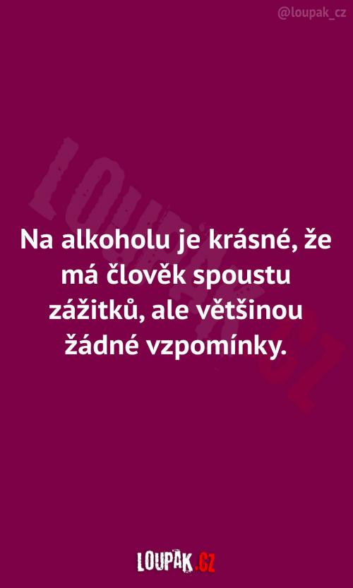 Největší paradox alkoholu  Největší paradox alkoholu