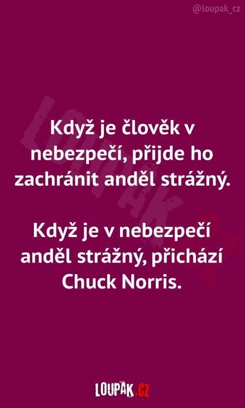  Člověk vs. anděl strážný v nebezpečí 