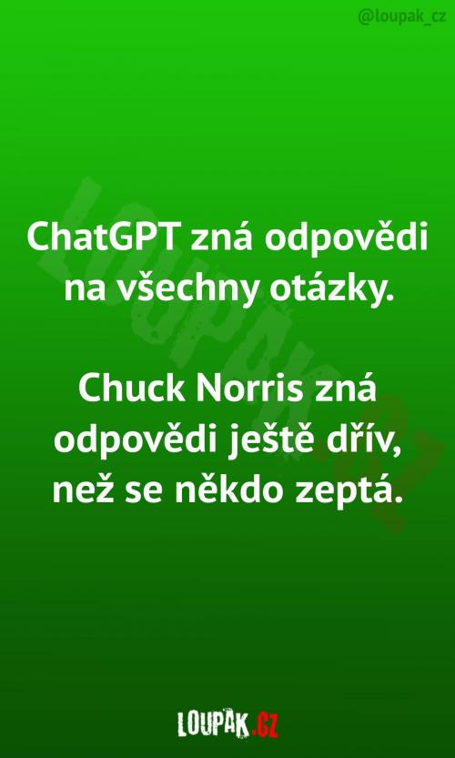 ChatGPT vs. Chuck Norris
