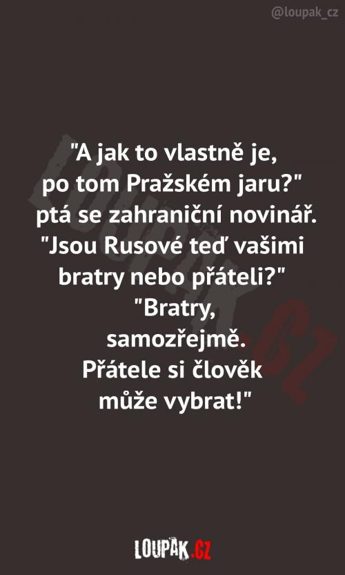 Jak asi kdysi vypadal rozhovor do novin?