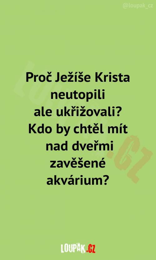  To je určitě ten důvod... 