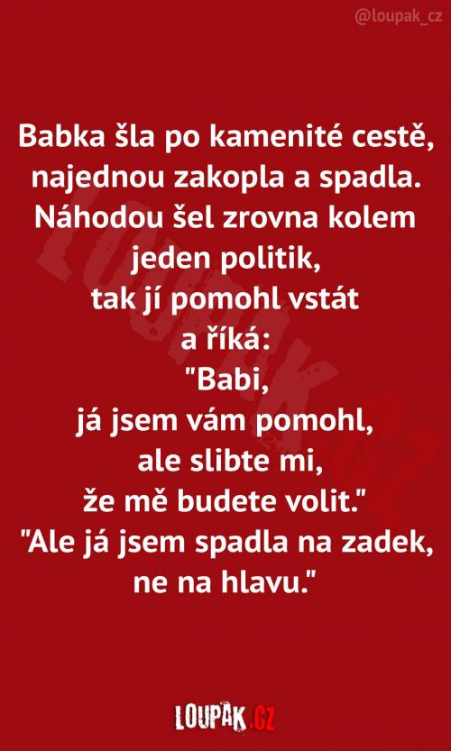  I ta babička má víc rozumu 