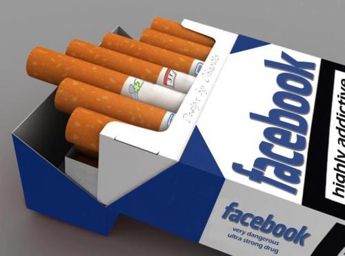Facebook cigarety