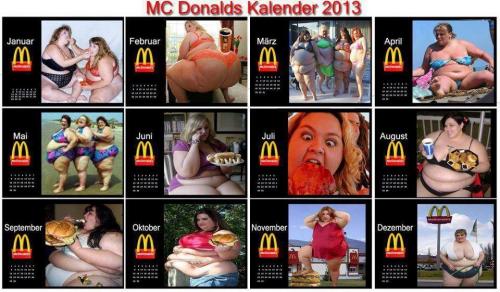  MC Donalds kalendár 