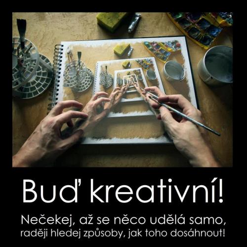  Buď kreativní 