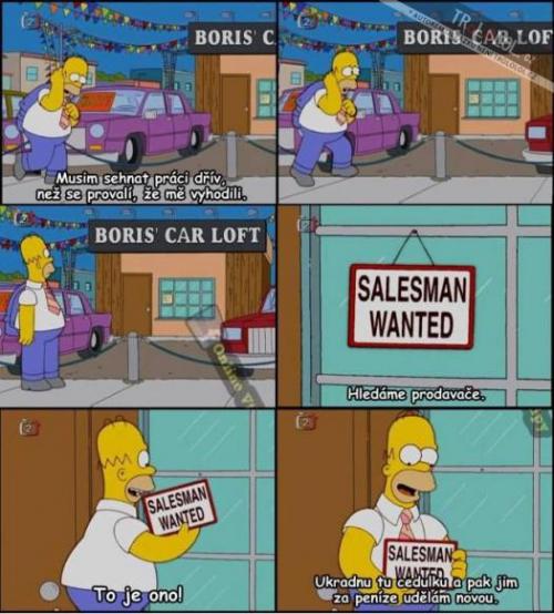  Homer krade 