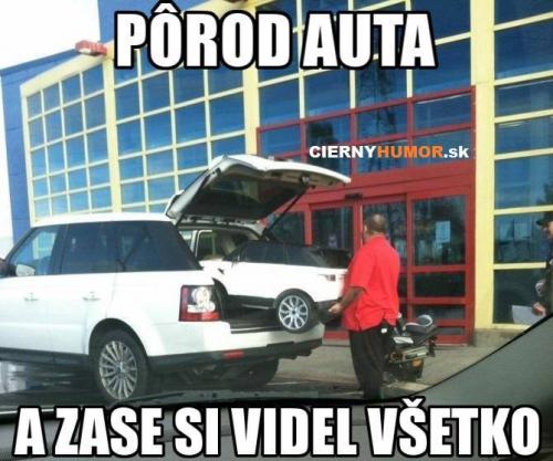  Porod auta 