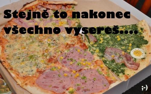  Nazdobená pizza 