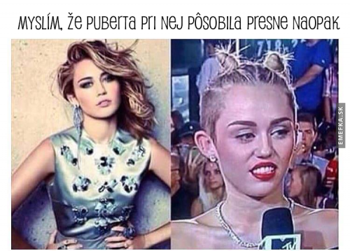  Puberta vs Miley 