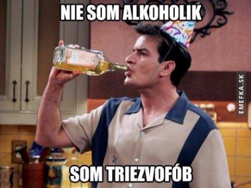 Žádný alkoholik!