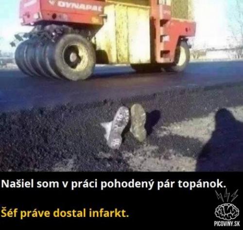  Šéf dostal infarkt 