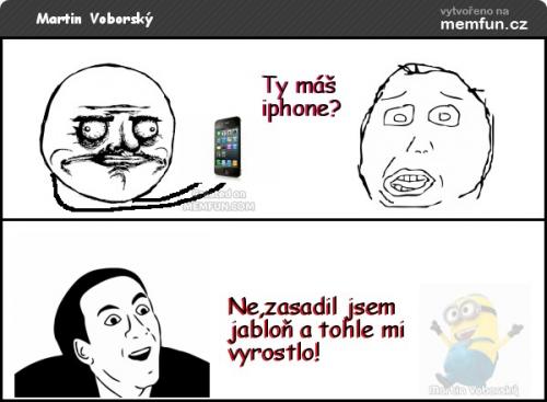 Ty máš Iphone ?