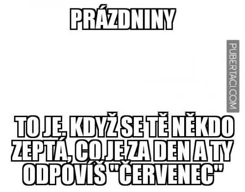  Prázdniny 