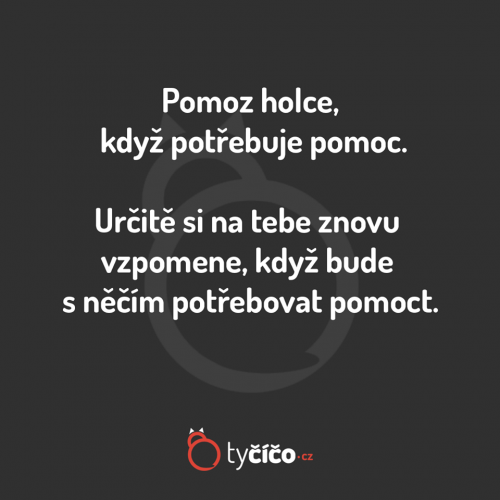 Pomoz holce