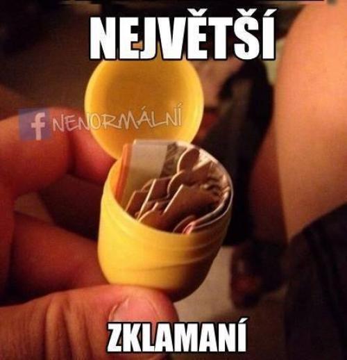 Zklamání