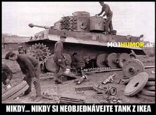  Tank z IKEA 